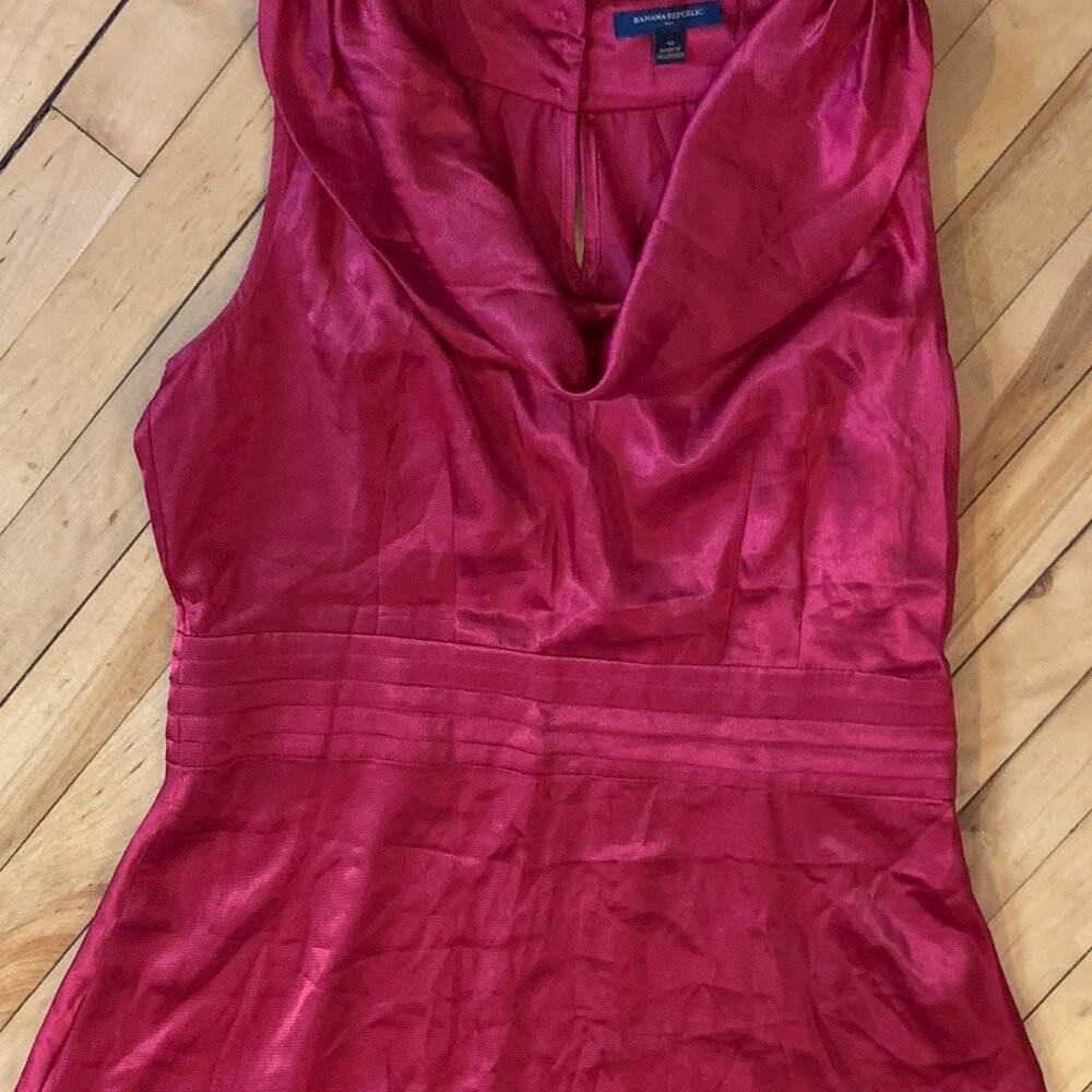 Fancy Red Tank Top